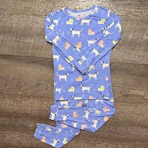 Magnetic Me Long Sleeve Modal No Drama Pajama in “Leash on Life”Dog Print